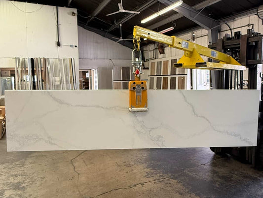 Polaris Calacatta Grey Prefabricated Countertops