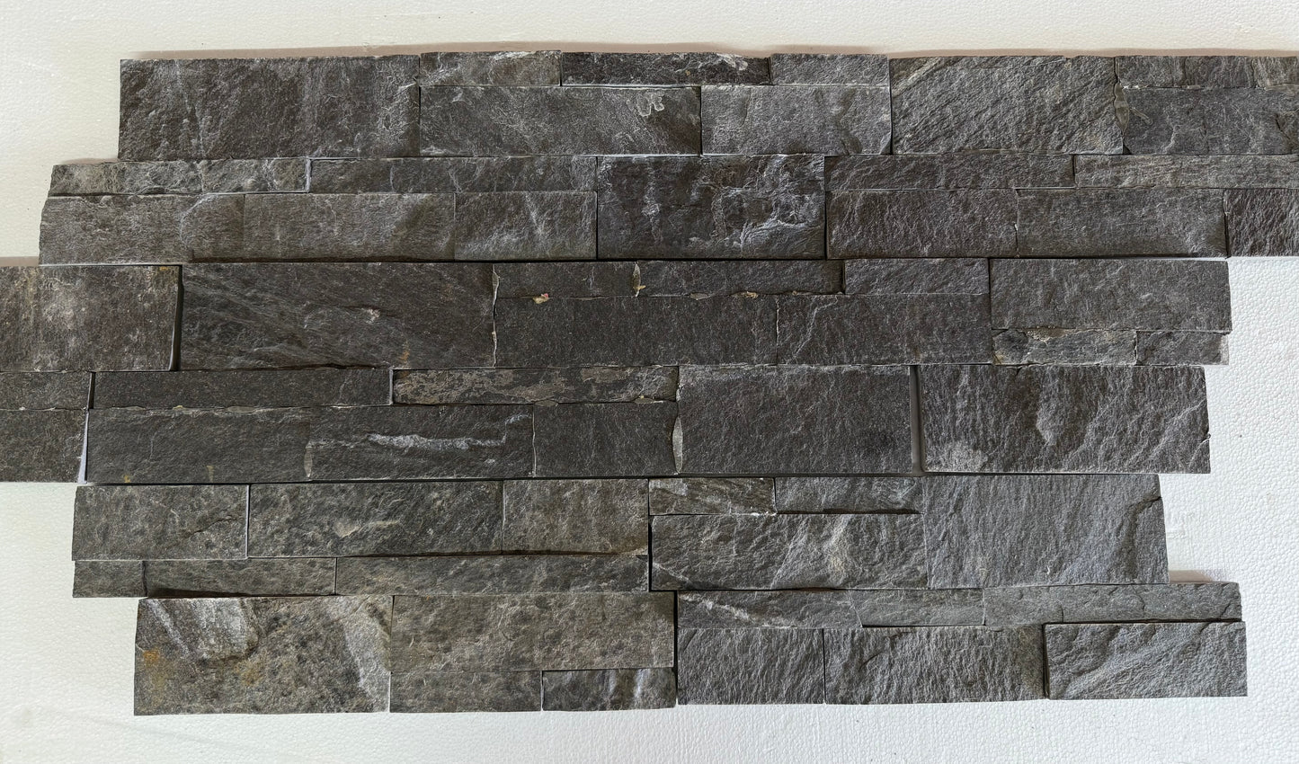 Charcoal Stacked Stone Panels & Corners