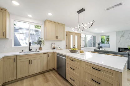 Modern Oak Shaker Laminate Cabinet Doors