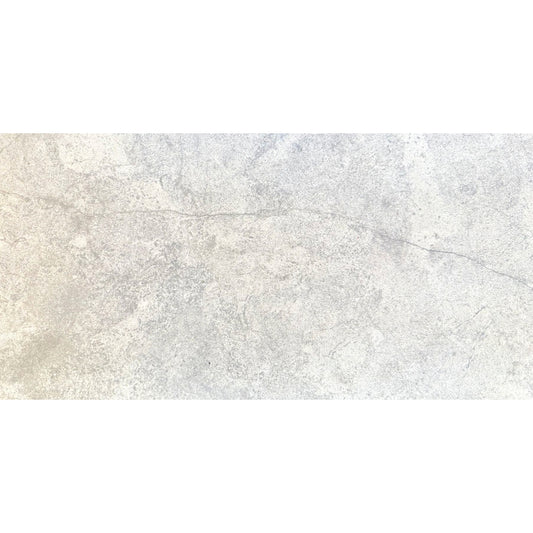Matte face view of Earth Light Grey Semi Porcelain 12x24