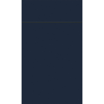 Front face of Matte Blue MNB laminate cabinet door showing a premium, anti-fingerprint ultra-matte navy finish.