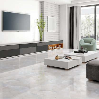 Contemporary Modern Bathroom featuring Odin Vali Porcelain.