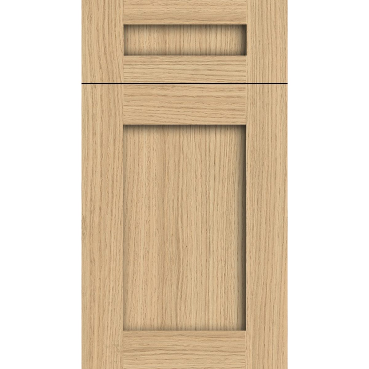 Modern Oak Shaker Laminate Cabinet Doors