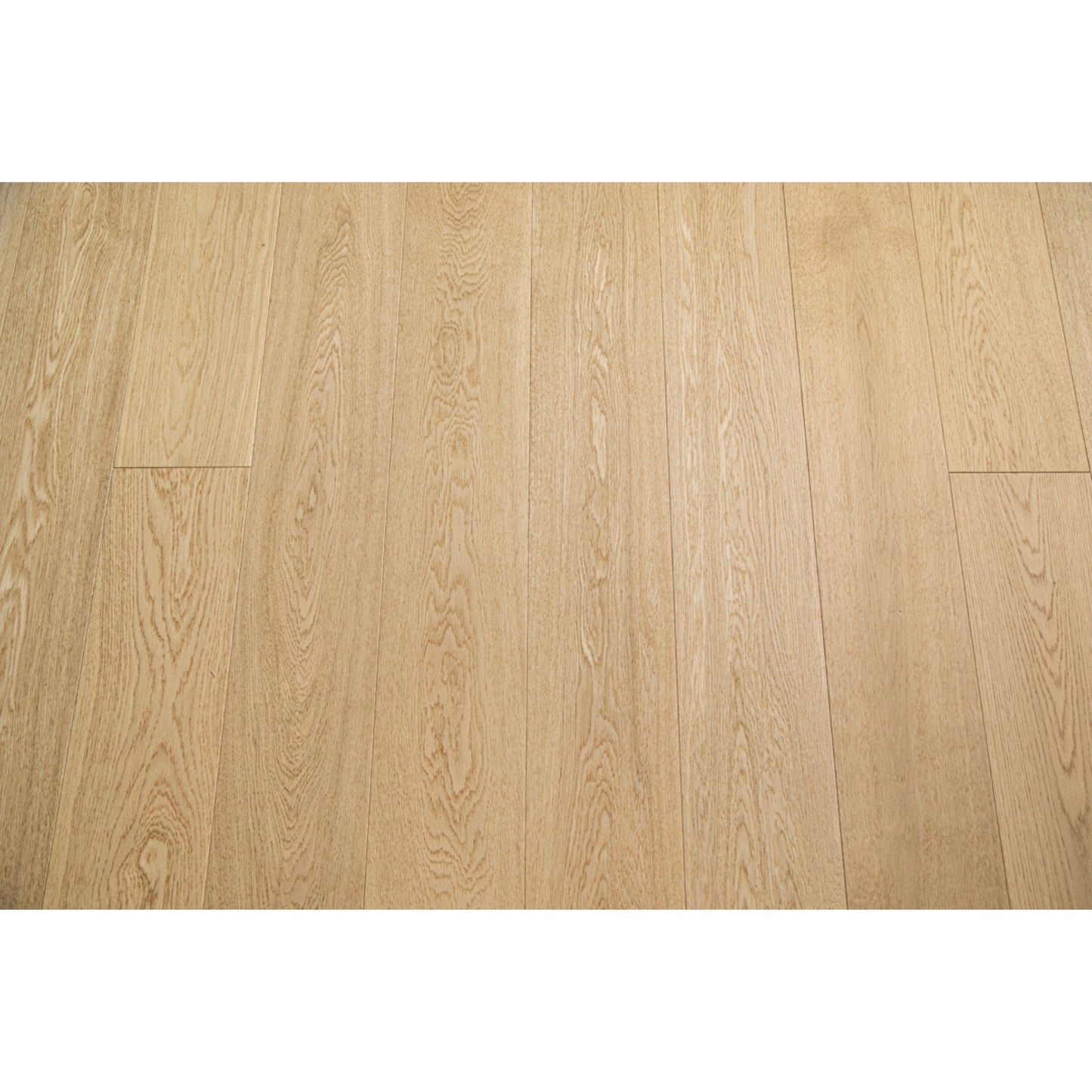 Vandyck Lusso 218 wire-brushed dark walnut European oak engineered wood flooring planks.