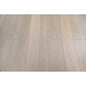 Modern living room featuring Vandyck Lusso 220 European white oak engineered hardwood floor.