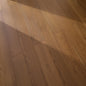 Vandyck Progettista 111 wire-brushed honey oak European engineered wood flooring planks.