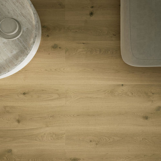 Vandyck Progettista 107 wire-brushed European oak engineered wood flooring planks.