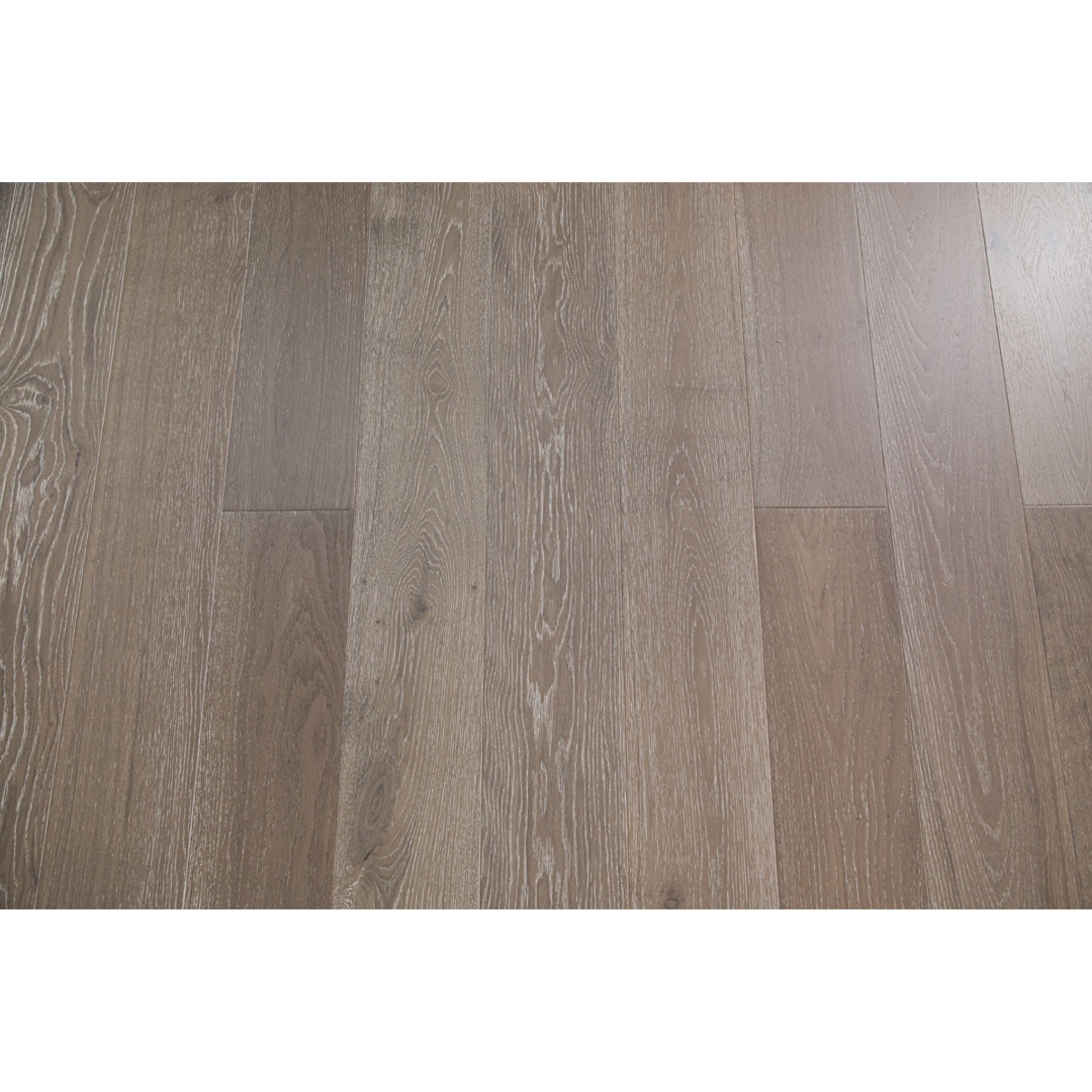 Vandyck Progettista 112 wire-brushed smoked oak European engineered wood flooring planks.